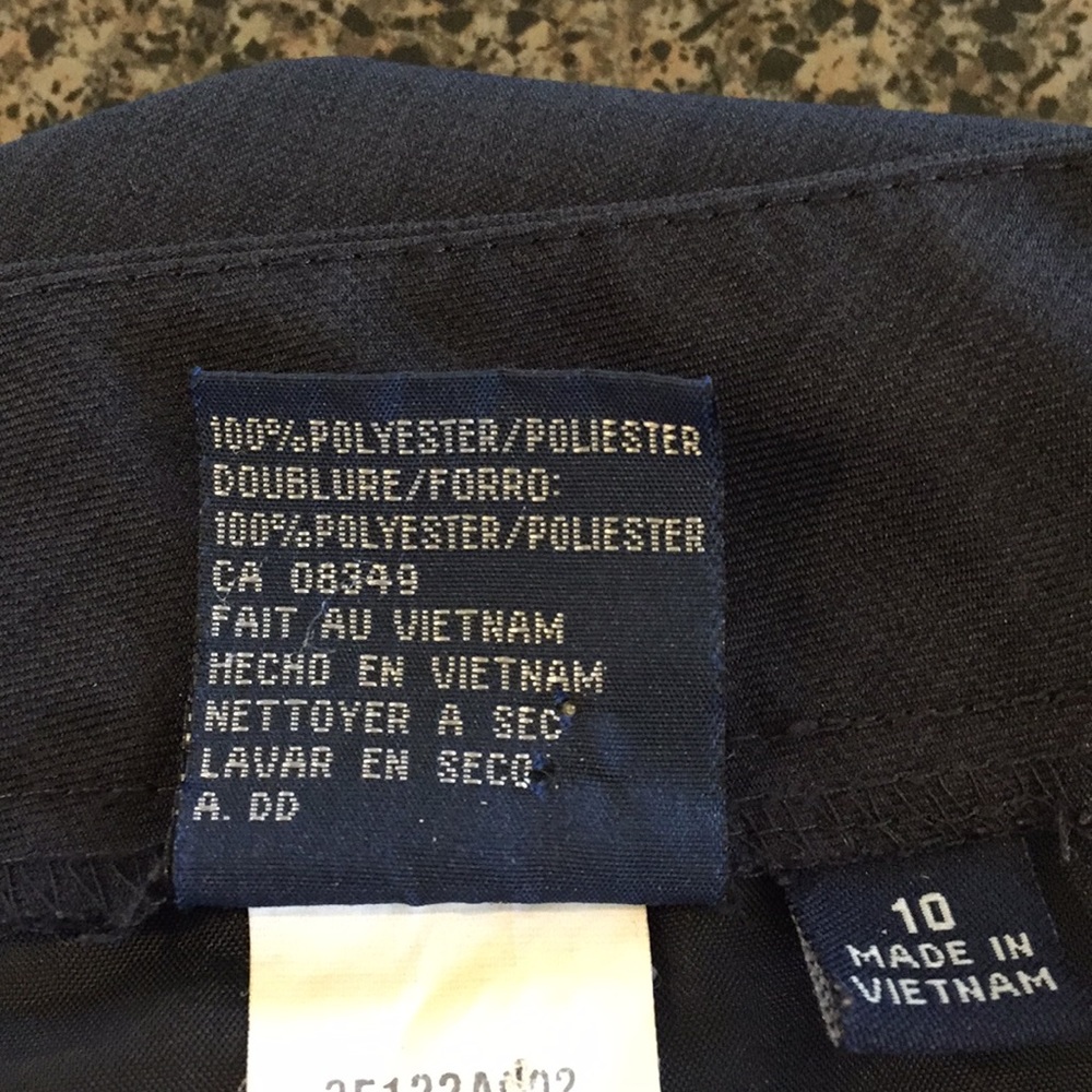 Jones Wear Pant Suit Charcoal Gray Size 10 - Picture 5 of 7